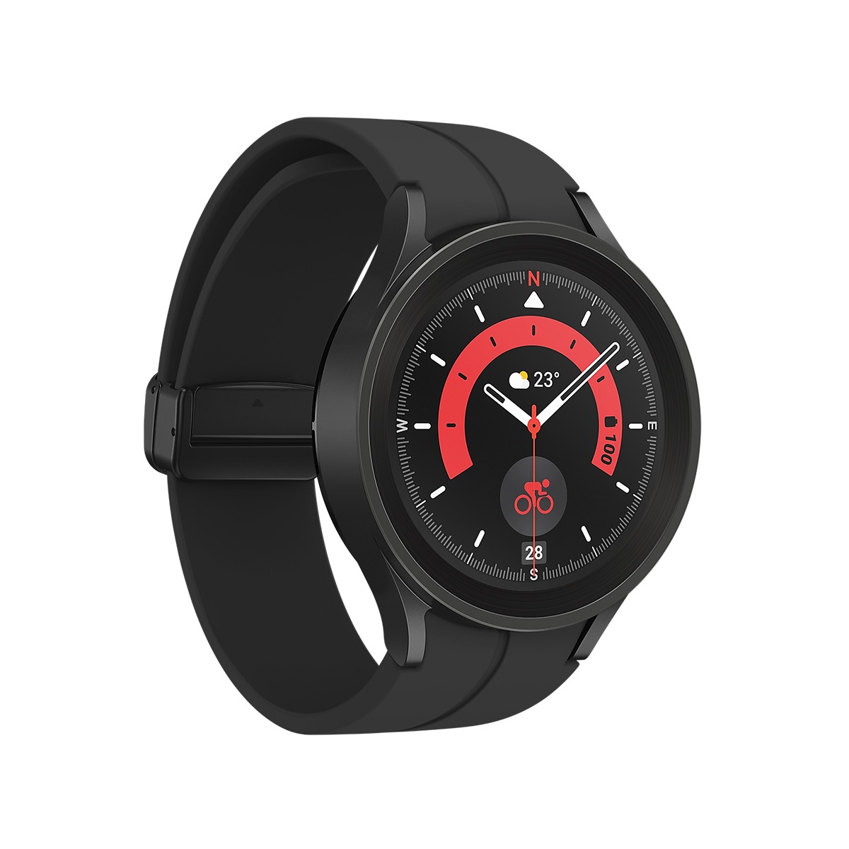 Samsung Galaxy Watch5 Pro 45mm BT Black Smartwatch Zwart online kopen
