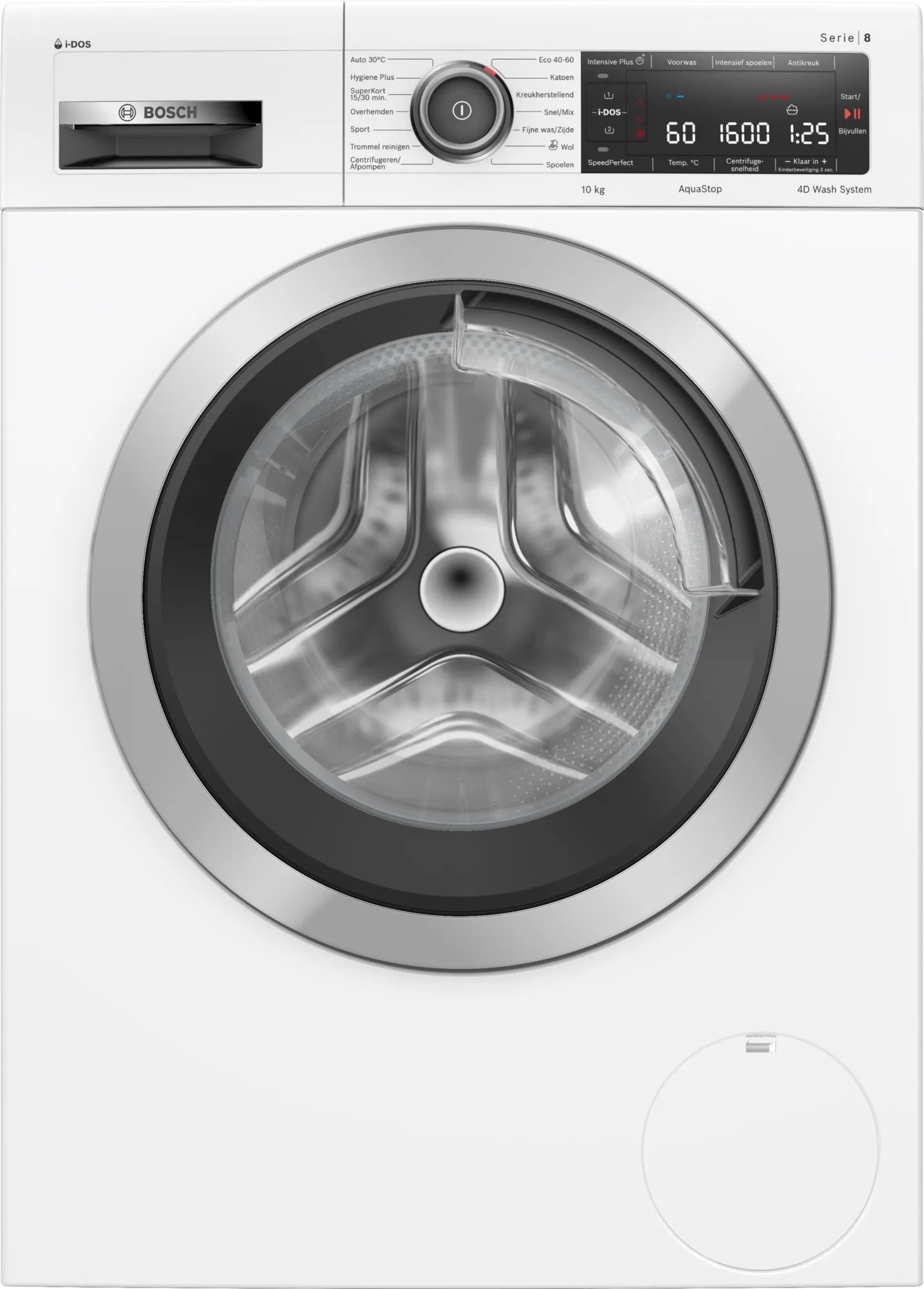 Bosch WAX32K75NL Wasmachine Wit met grote korting