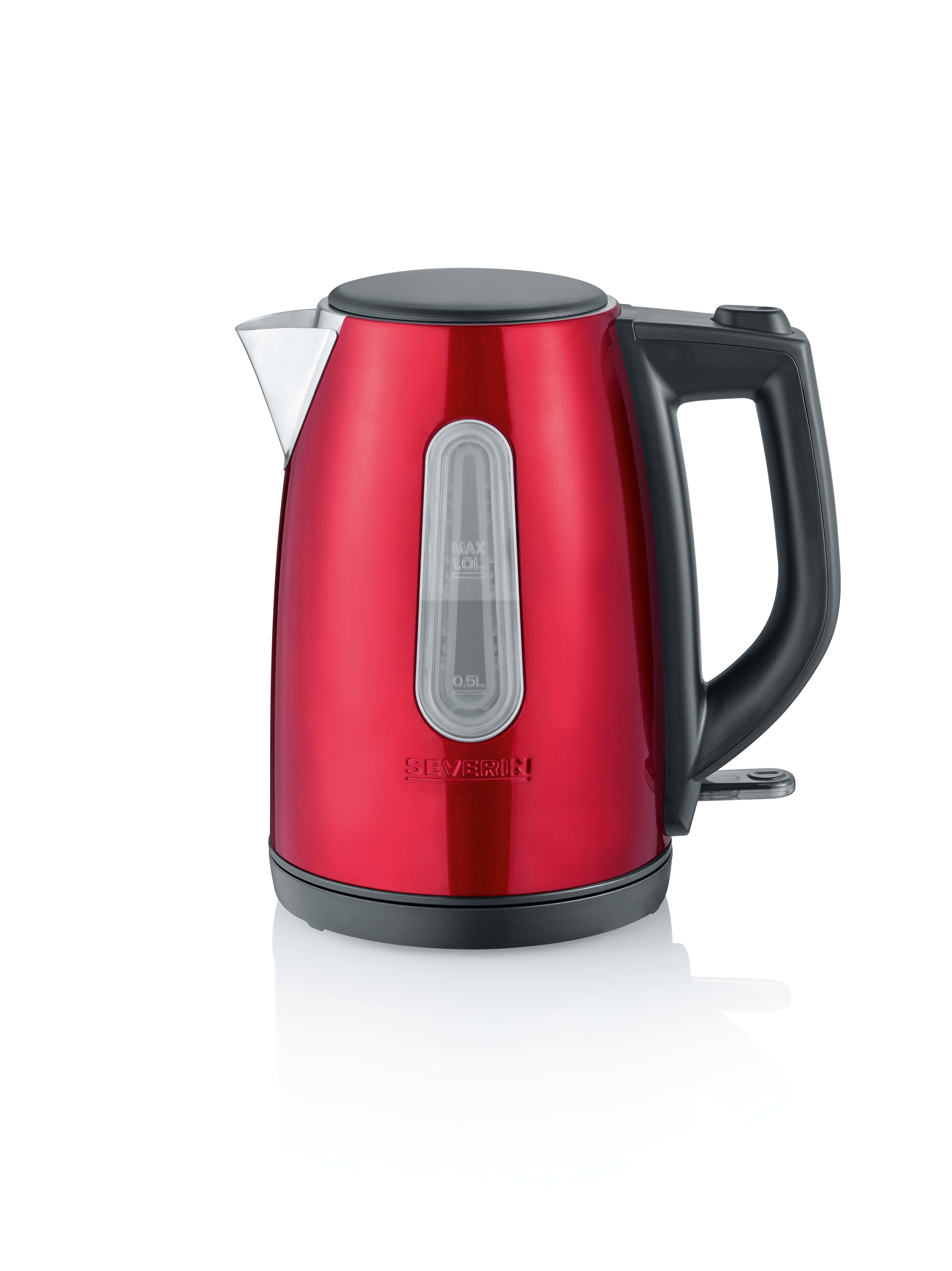 Severin WK3417 Waterkoker Rood