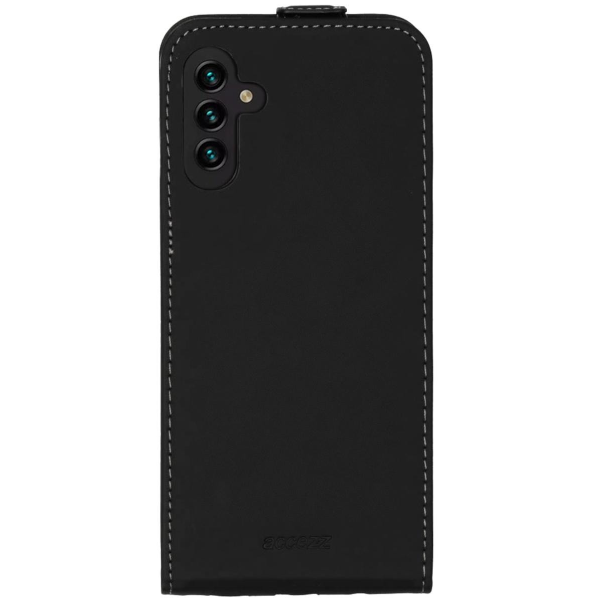 Accezz Flipcase voor Samsung Galaxy A13 (5G) Telefoonhoesje Zwart