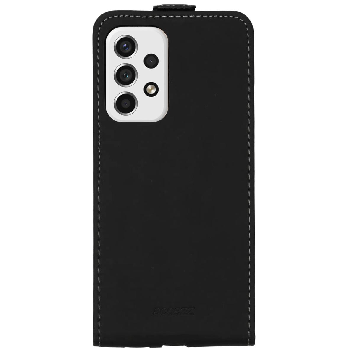 Accezz Flipcase voor Samsung Galaxy A53 Telefoonhoesje Zwart