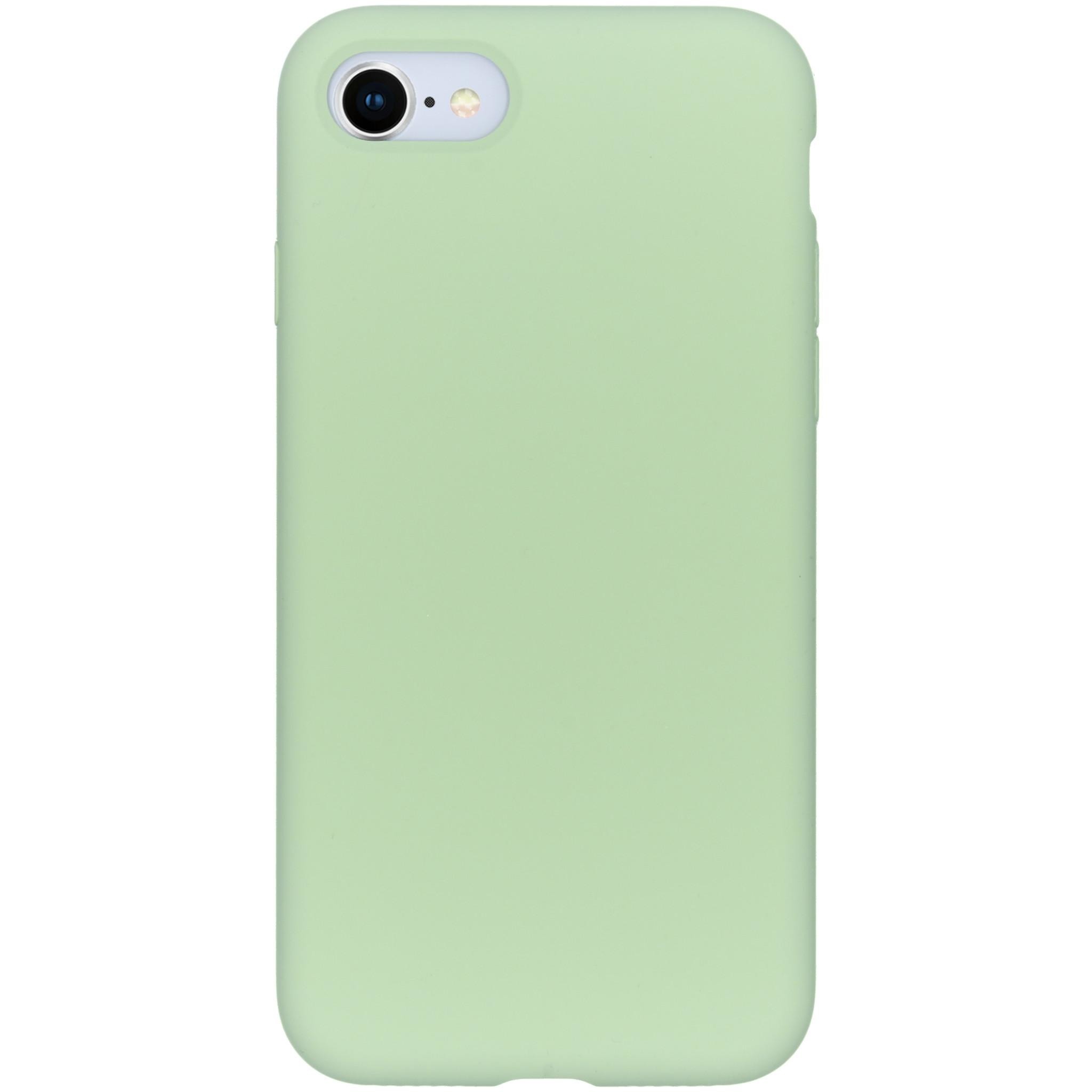 Liquid Silicone Backcover voor de iPhone 8-7 Groen