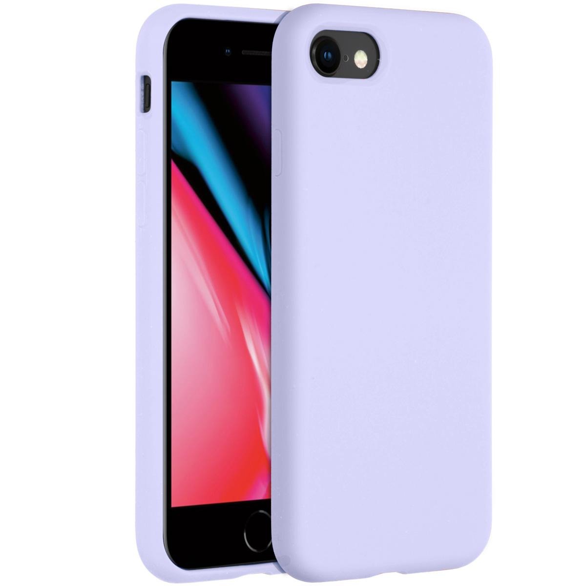 Liquid Silicone Backcover voor de iPhone 8-7 Paars