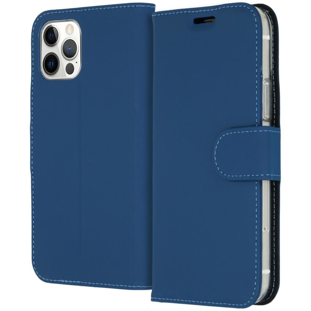 ACCEZZ Booklet Wallet iPhone 12-12 Pro Blauw