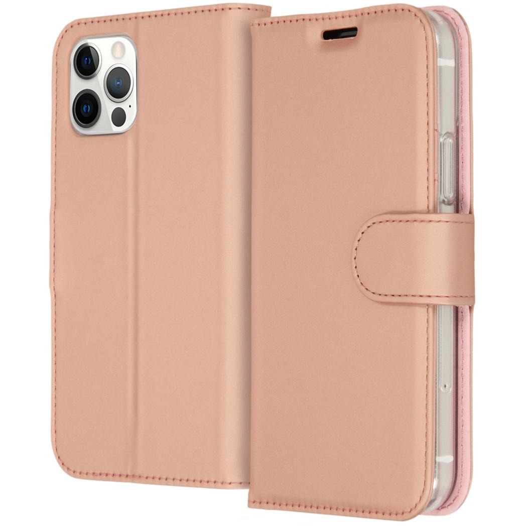 ACCEZZ Booklet Wallet iPhone 12-12 Pro Rosé