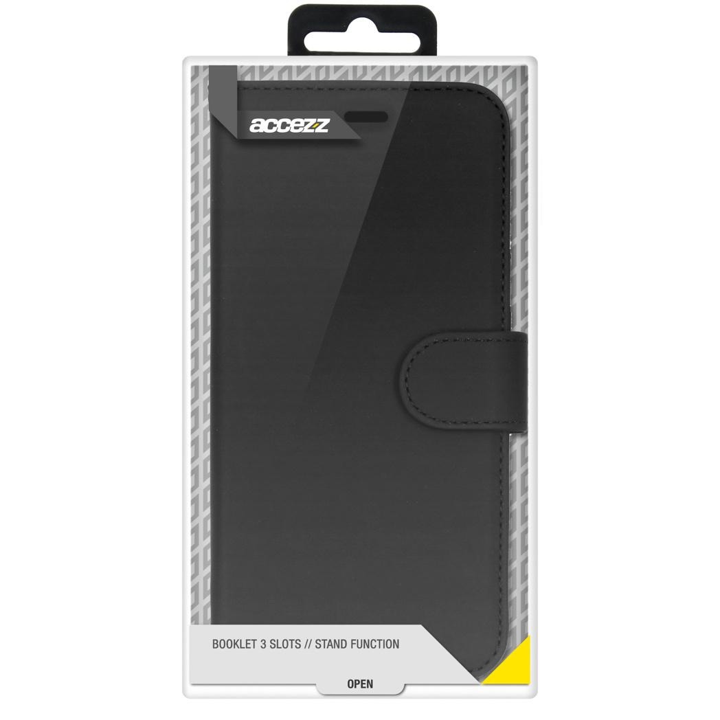 Accezz Wallet Case voor Apple iPhone 14 Max Telefoonhoesje Zwart