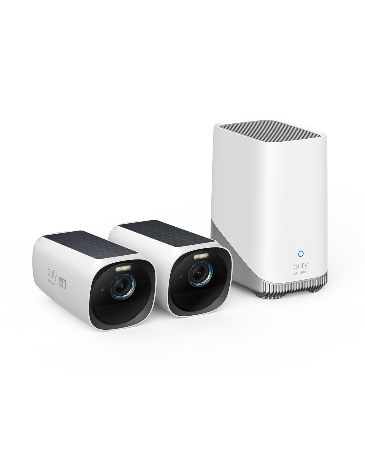 Anker Eufycam 3 - 2 camera's + Basisstation IP-camera Zwart