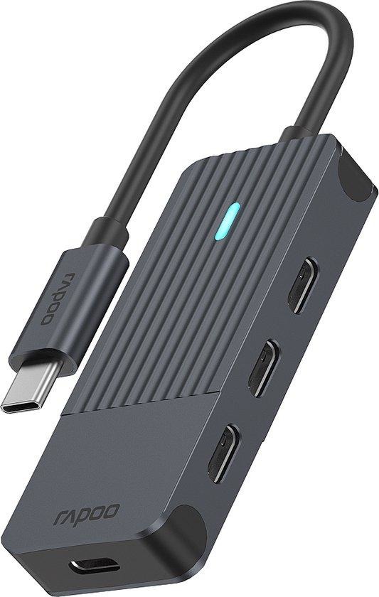 Op UrbanEssentials (wat heb je nodig in de stad?) is alles over computer te vinden: waaronder expert en specifiek Rapoo USB-C Hub, USB-C naar USB-C, grijs USB Hub Zwart (Rapoo-USB-C-Hub-USB-C-naar-USB-C-grijs-USB-Hub-Zwart372613239)