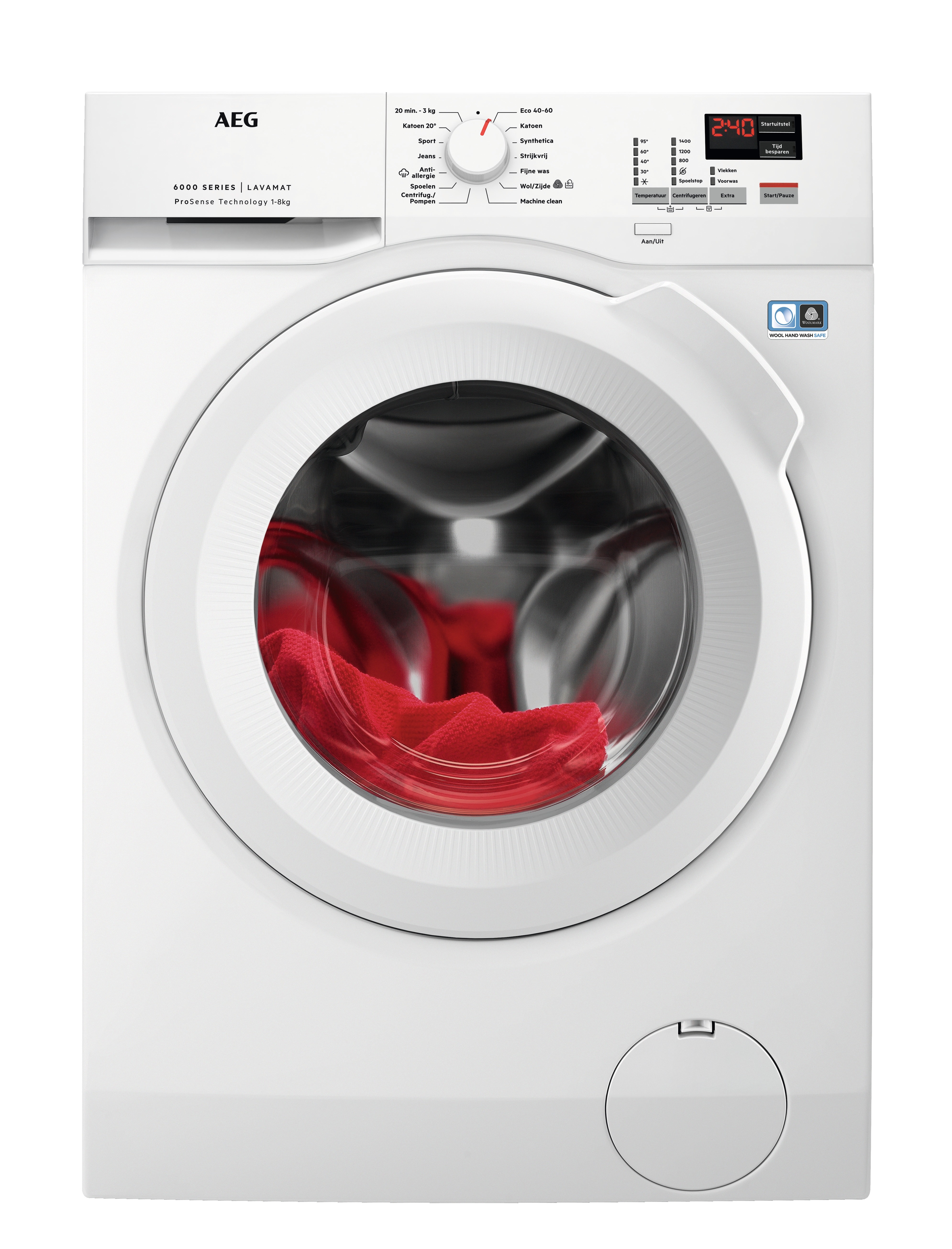 AEG LF6KIEL ProSense Wasmachine Wit