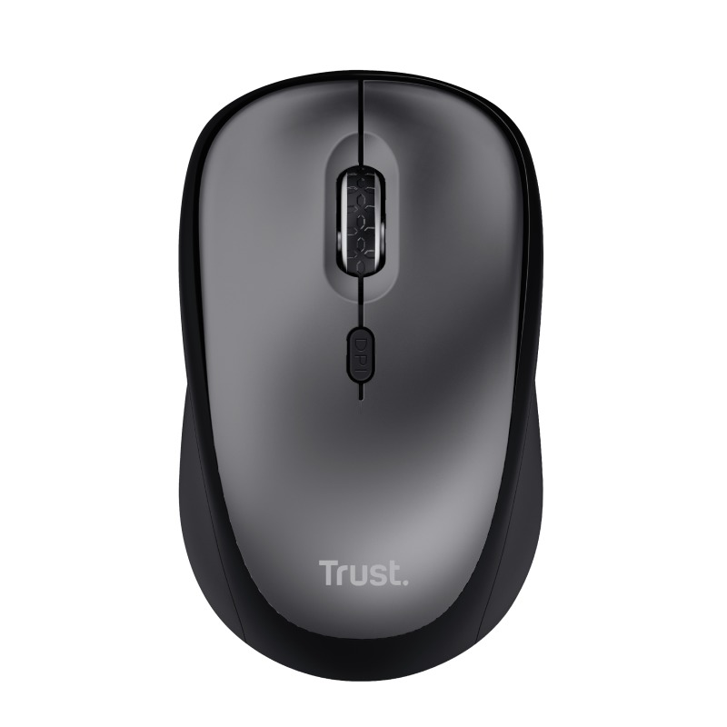 Trust YVI+ WIRELESS MOUSE ECO Muis Zwart