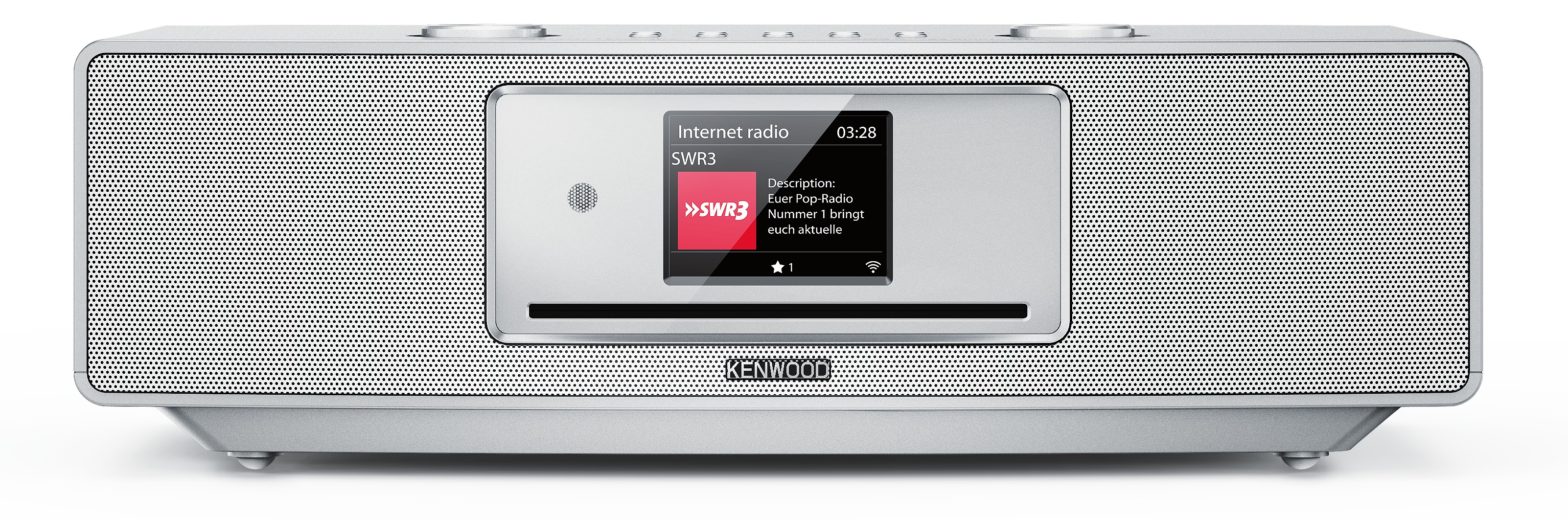 Kenwood CR-ST700SCD DAB radio Zilver