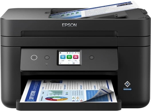 Epson Workforce WF-2960DWF All-in-one inkjet printer Zwart