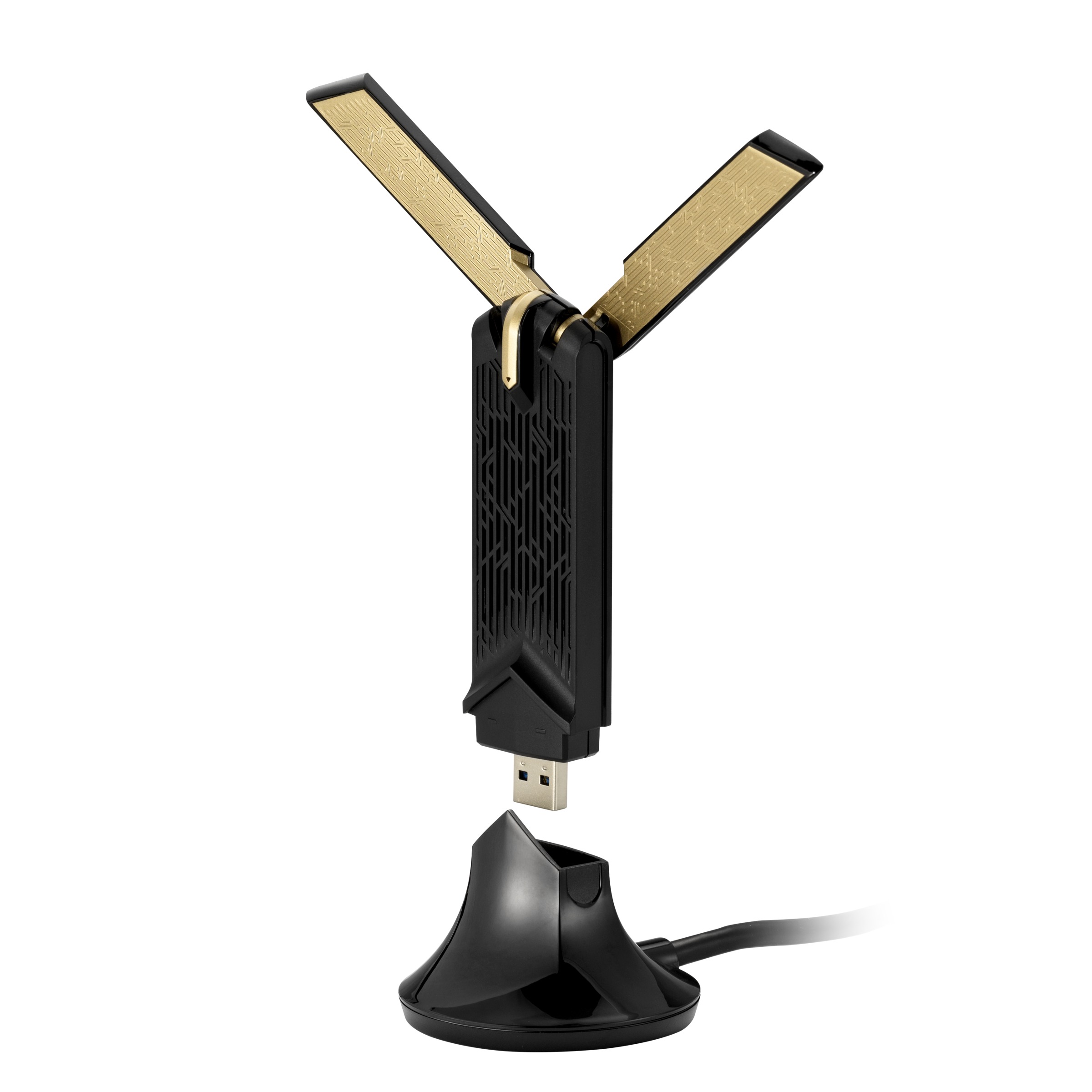Asus USB-AX56 Dual-band AX1800 USB wifi-adapter Wifi adapter Zwart