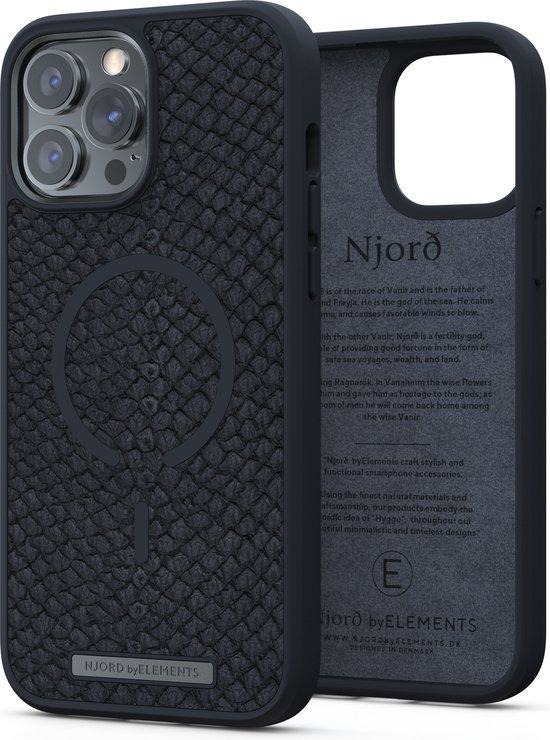 Njord Apple iPhone 13 Pro Max Back Cover met MagSafe Grijs