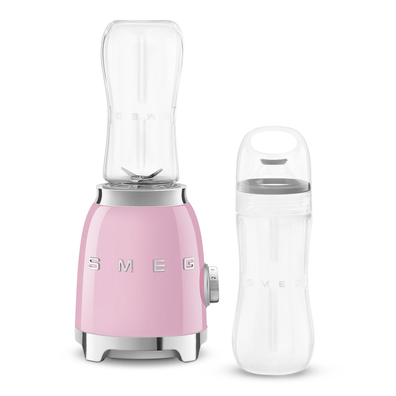 SMEG PBF01PKEU - Personal blender - Roze - 600 ml - 300W - Jaren '50