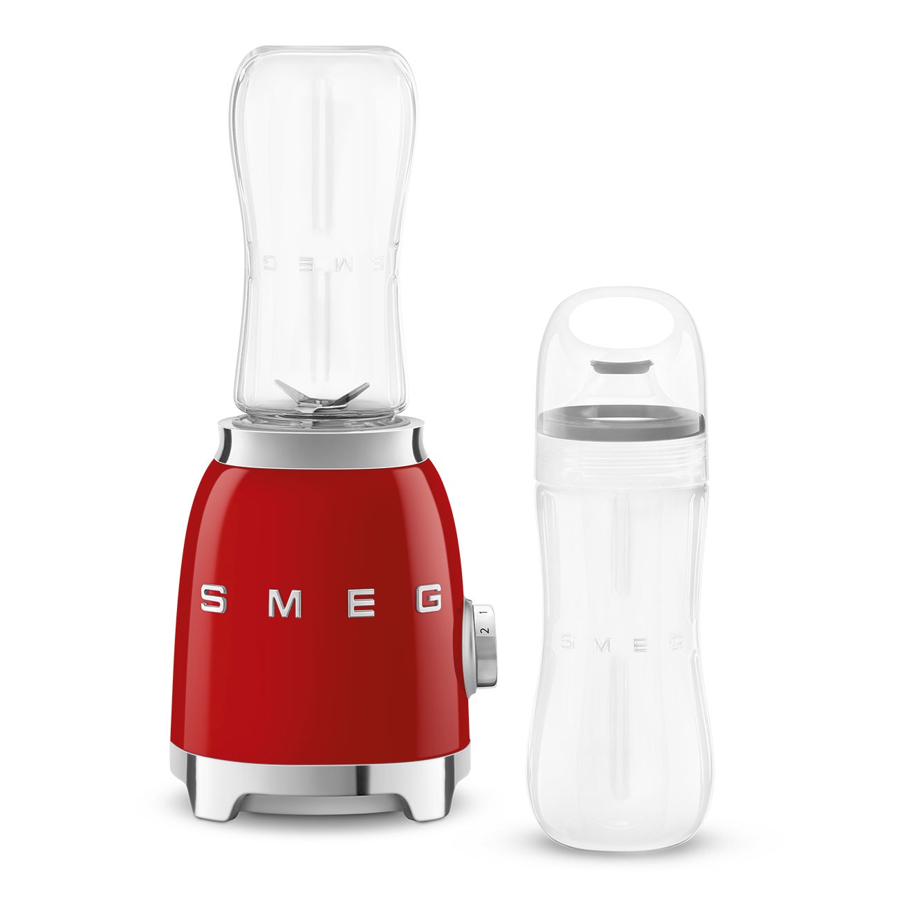 SMEG personal blender PBF01RDEU Rood - Jaren '50 stijl