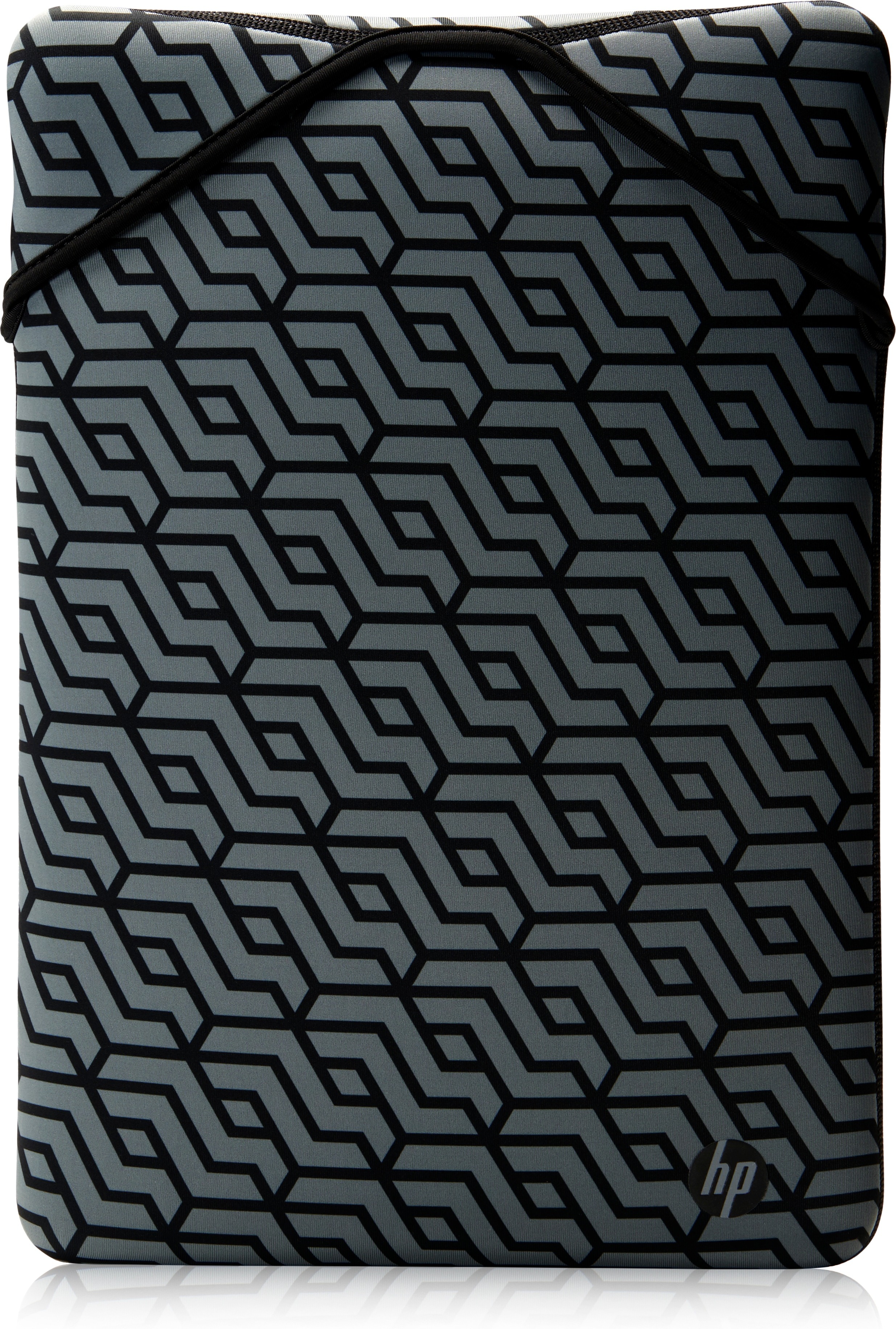 HP laptop sleeve Reversible 14 (Zwart-Geo)