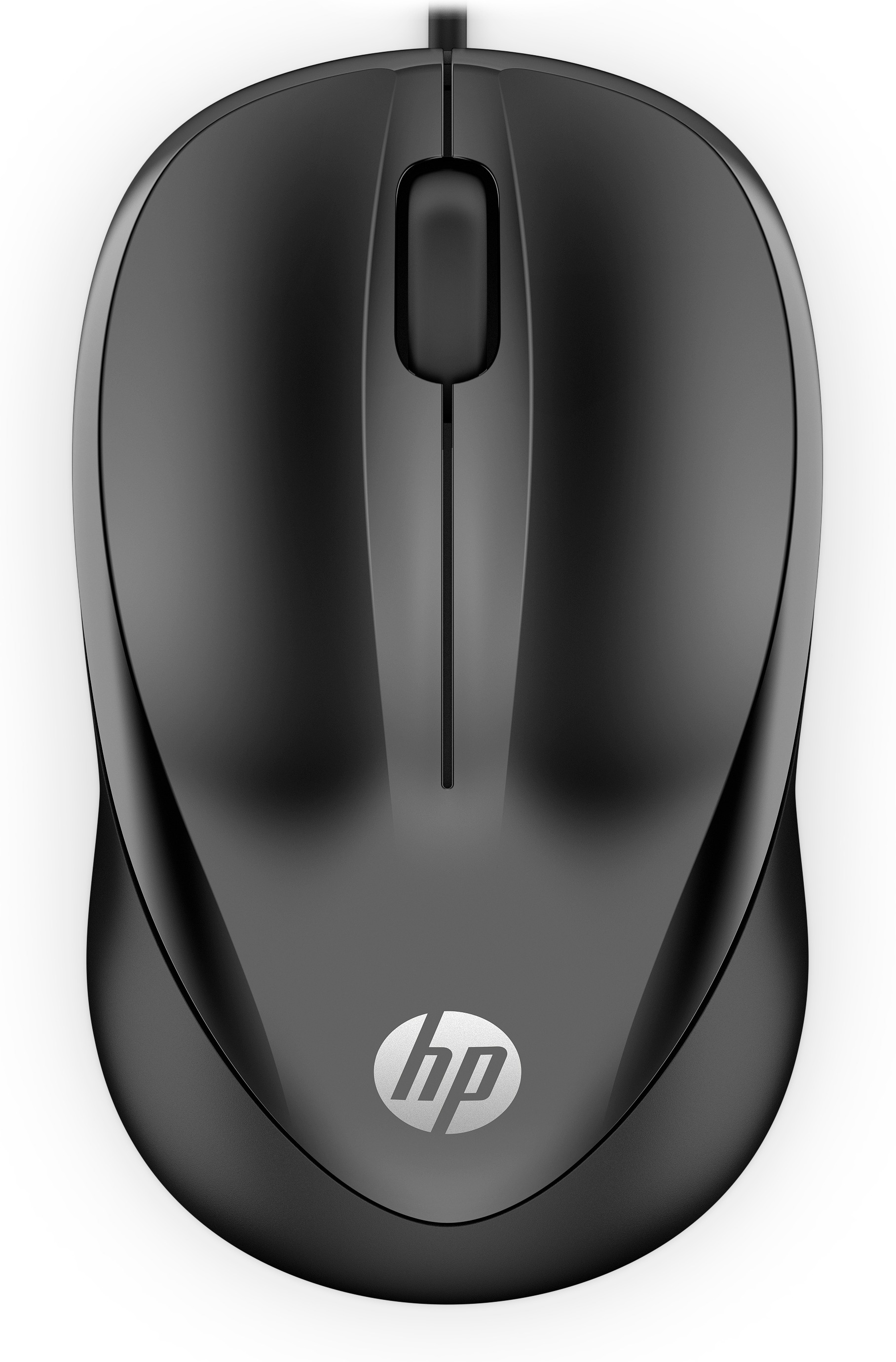 HP Wired Mouse 1000 Muis Zwart