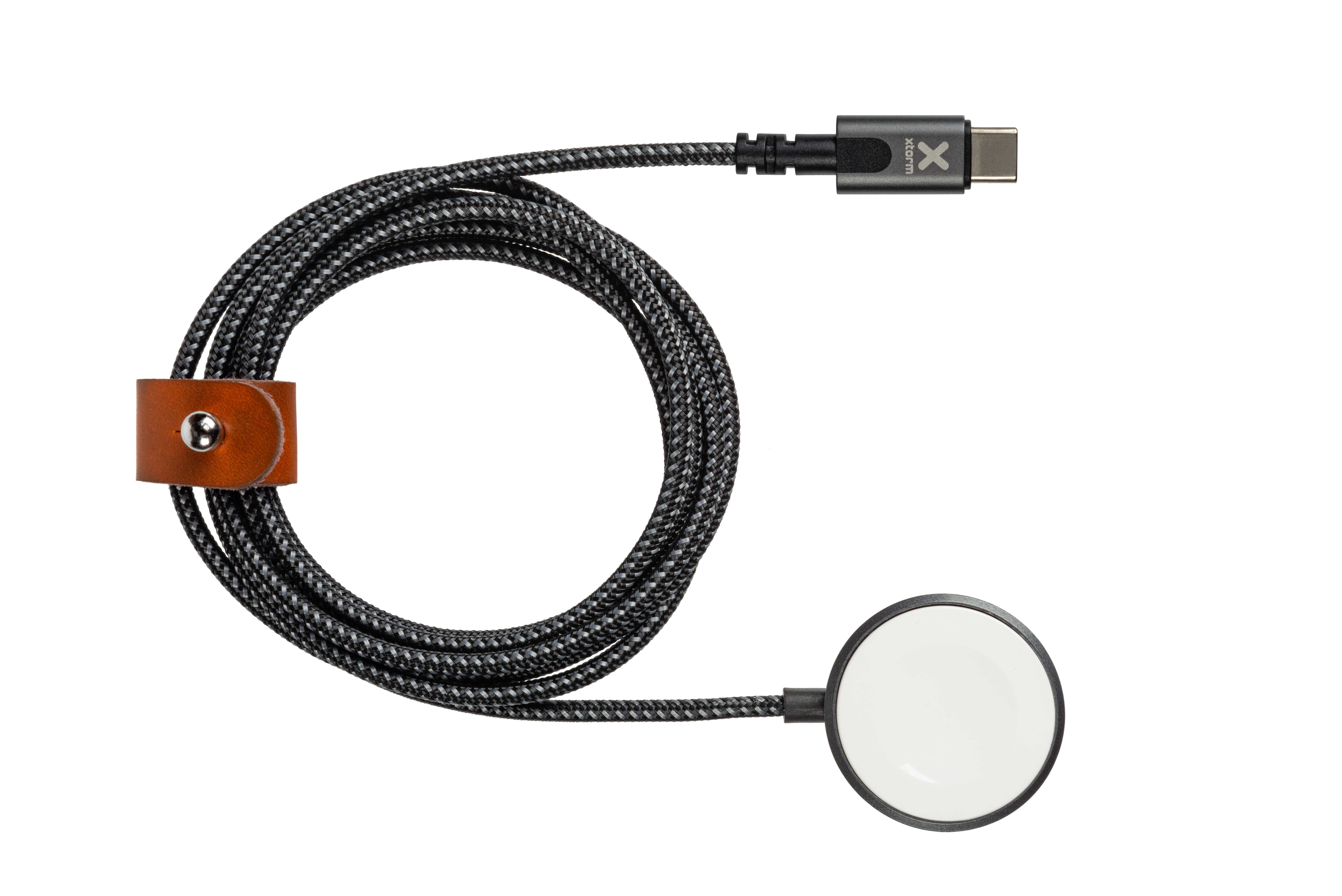 Xtorm Powerstream laadkabel voor Apple Watch (1,5m) Powerbank Zwart