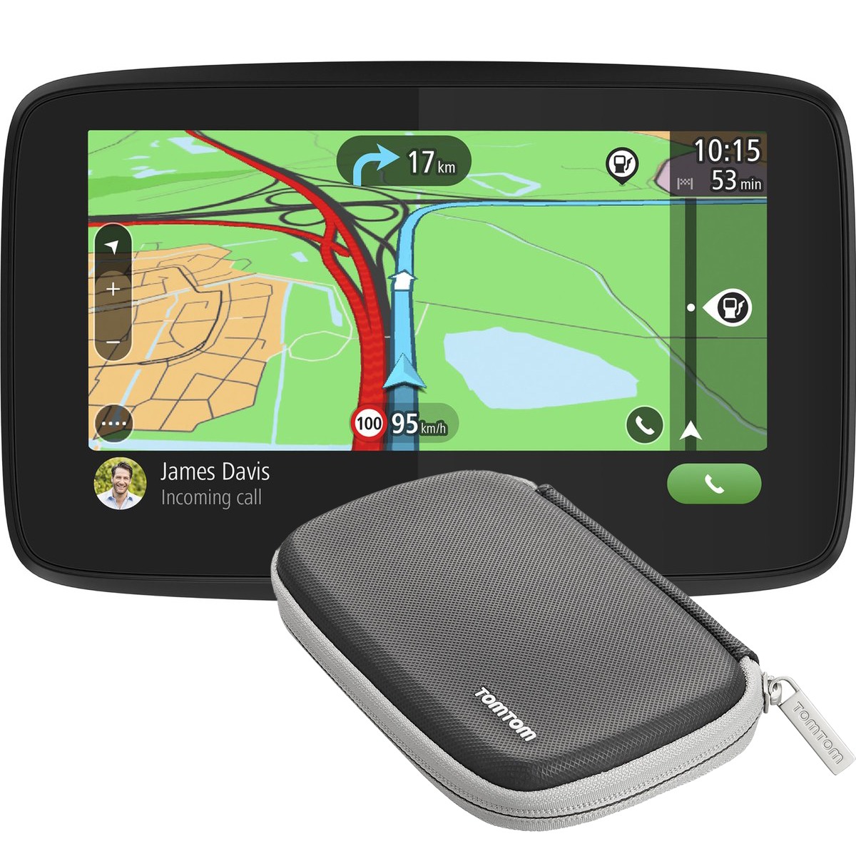 Tomtom Go Essential 5 + opberghoes Autonavigatie