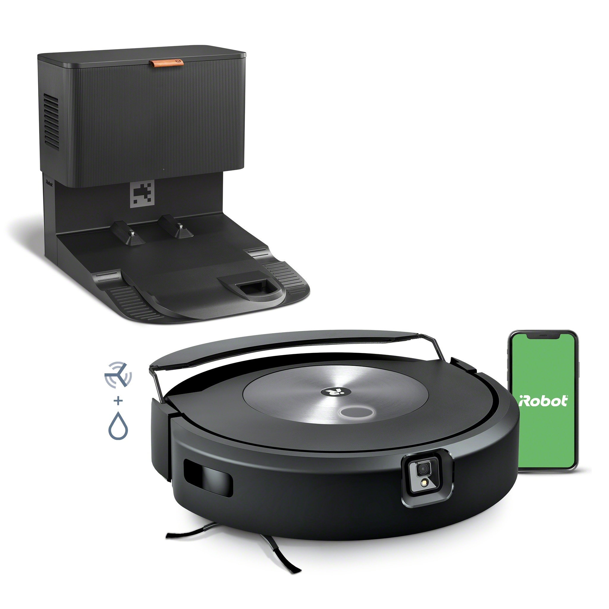 Op WoonWinkelCentrum: Alles voor de inrichting van uw woning is alles over witgoed te vinden: waaronder expert en specifiek Irobot Roomba Combo J7+ (C7558) Robot stofzuiger Zwart (Irobot-Roomba-Combo-J7-C7558-Robot-stofzuiger-Zwart372619644)