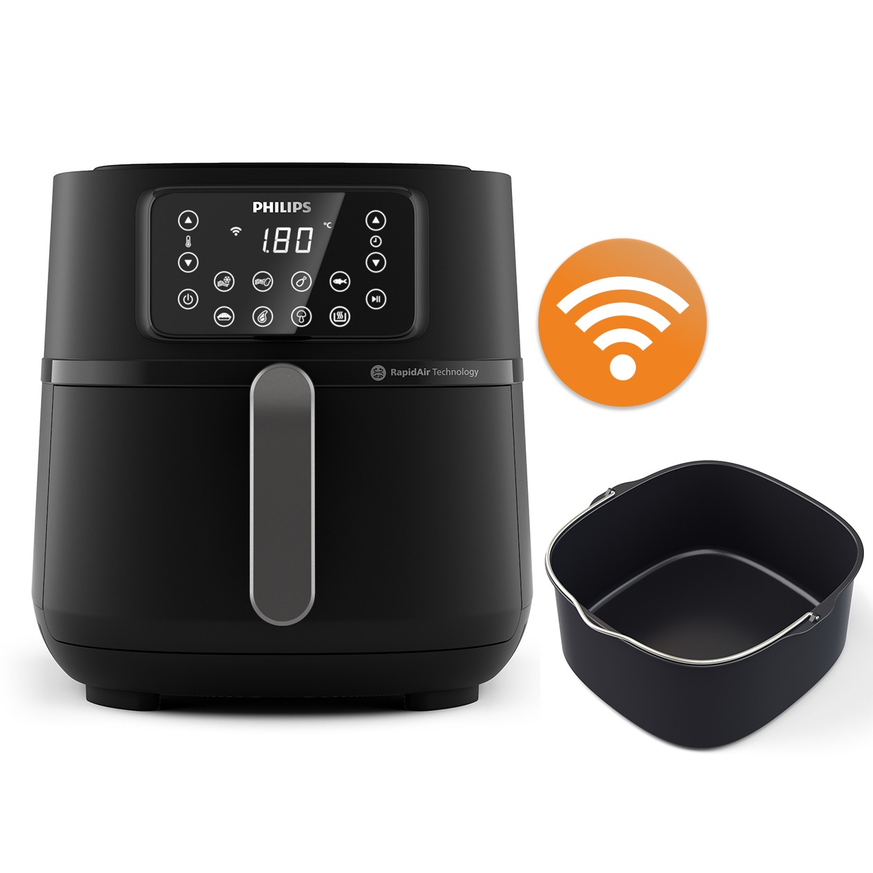 Philips HD9285-93 XXL Connected + bakvorm Airfryer