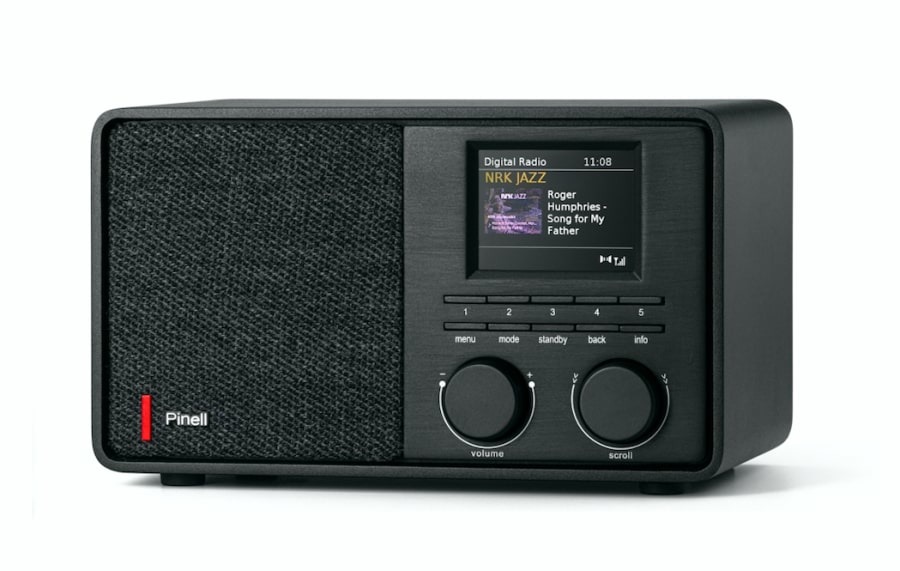 Pinell SUPERSOUND 201 W DAB radio Zwart