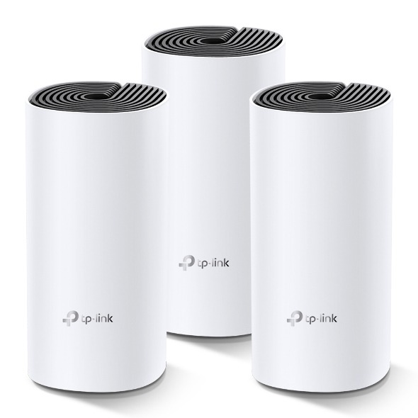 TP-Link Deco M4 AC1200 dual-band WiFi 5 Mesh Systeem (3-pack) Mesh router Wit