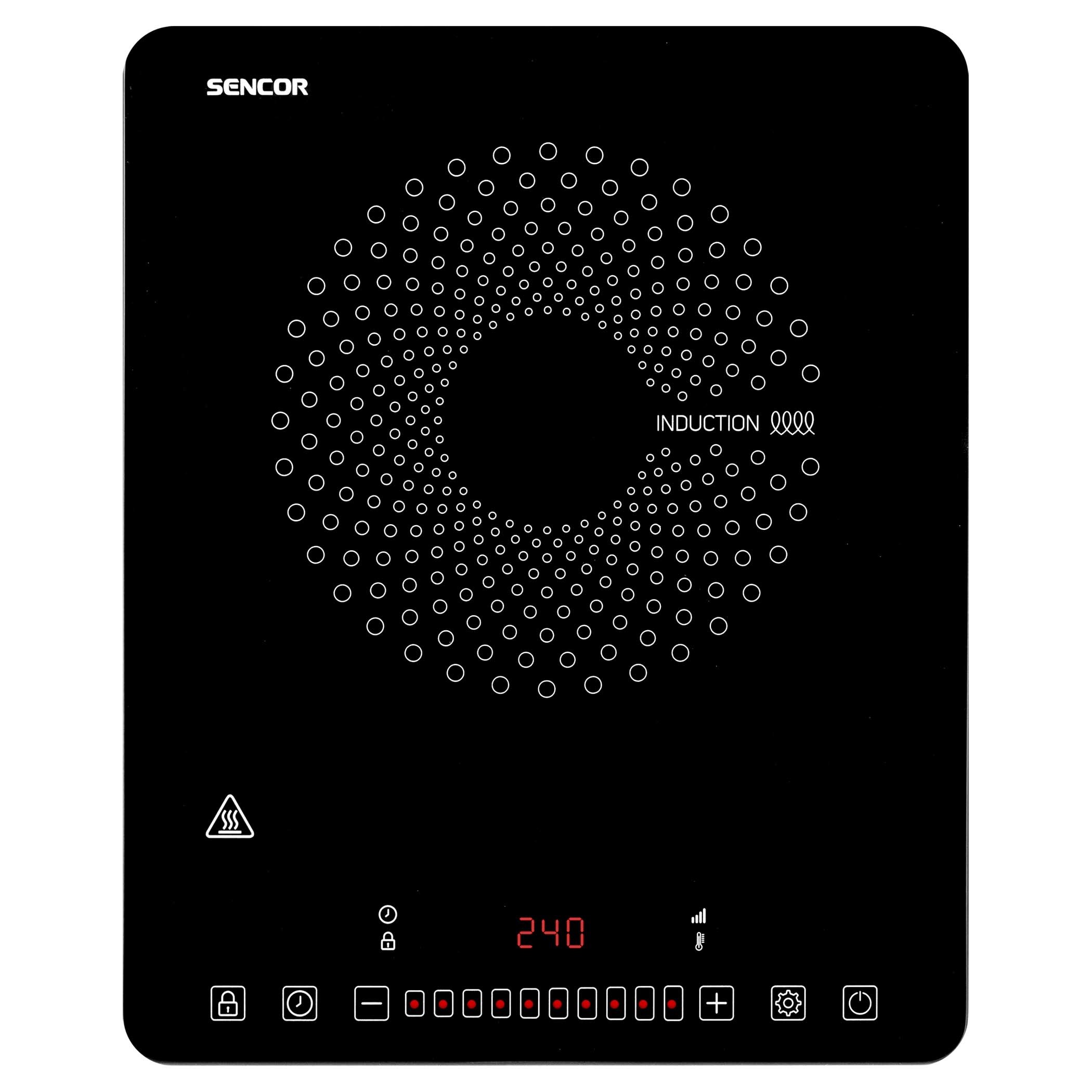 Sencor SCP 3701BK Inductie kookplaat Zwart