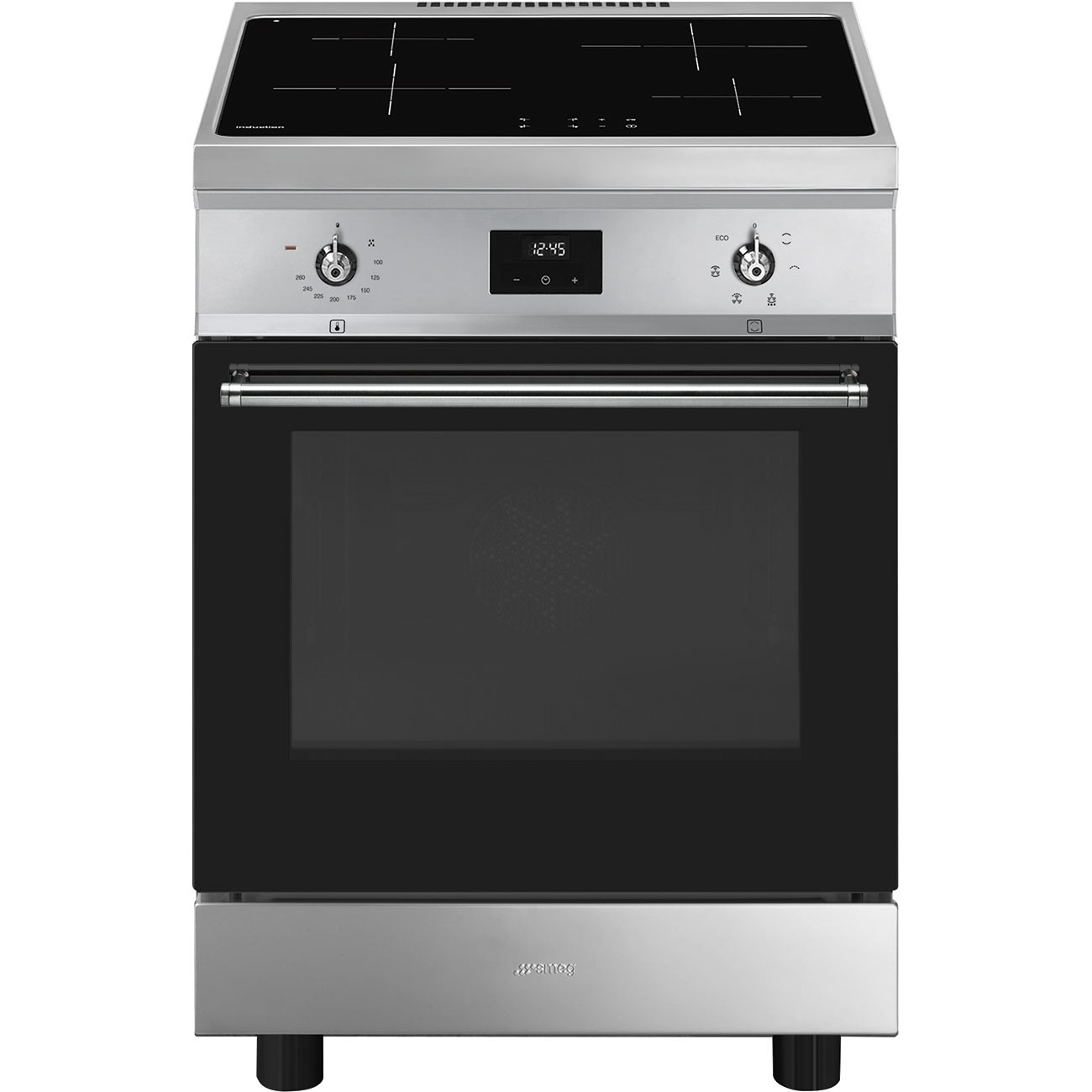 Smeg C6IMXT2 Inductie fornuis Zilver