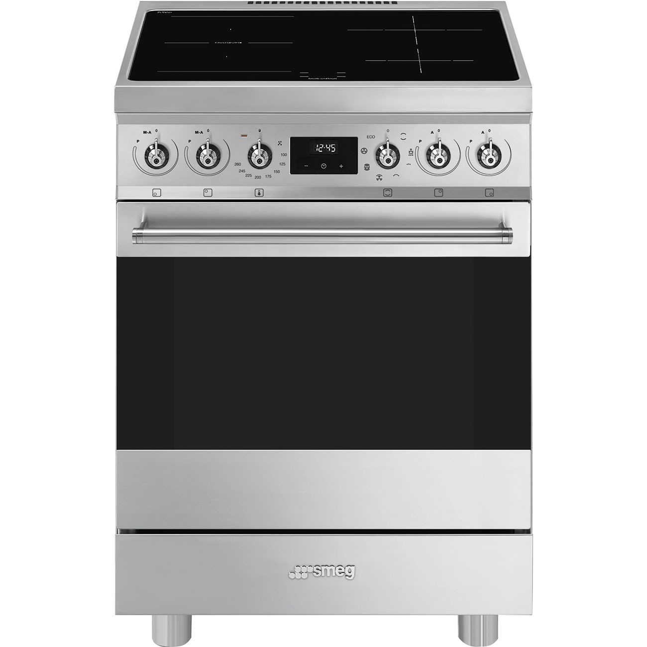 Smeg C6IMX2 Gas inbouwfornuis Zilver