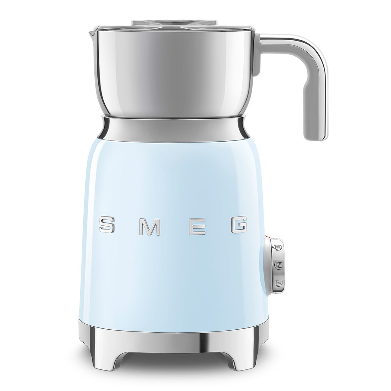 SMEG MFF11PBEU - Melkopschuimer - Pastelblauw - 6 functies