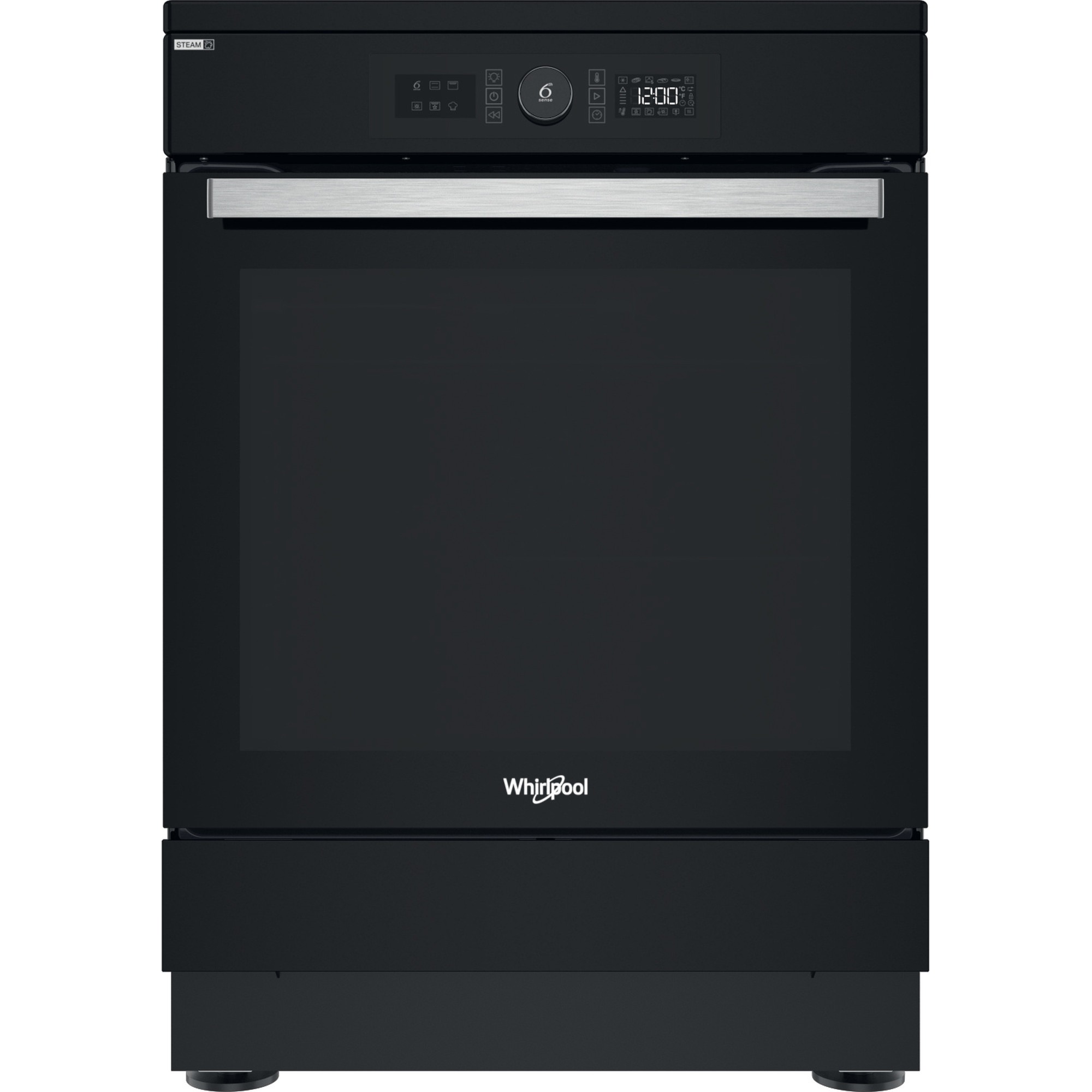 Whirlpool WS68IS8APBP/E Inductie fornuis Zwart