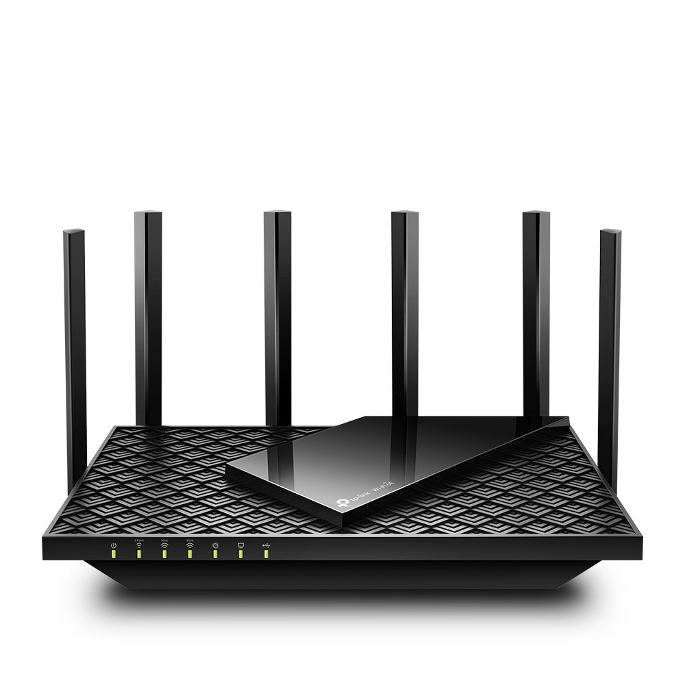TP-Link Archer AXE75 AXE5400 tri-band gigabit wifi 6E-router Router Zwart