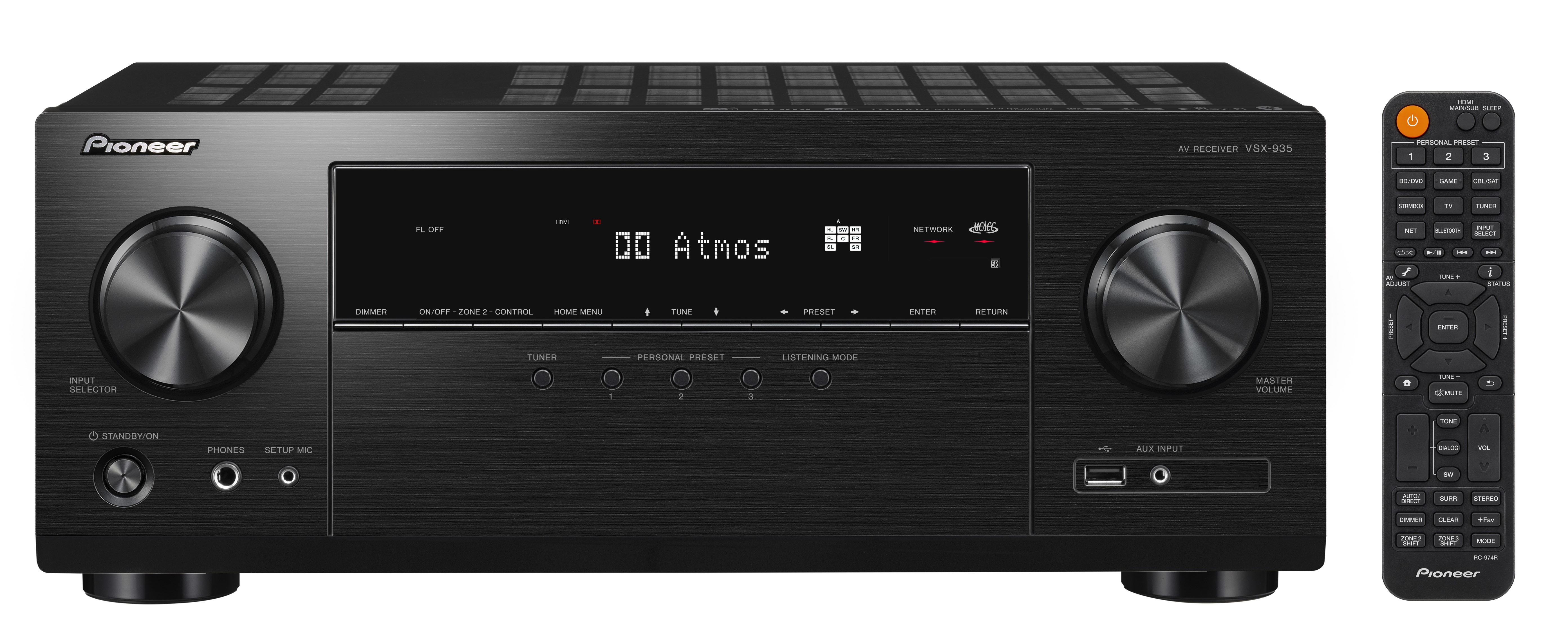 Pioneer VSX935 Receiver Zwart