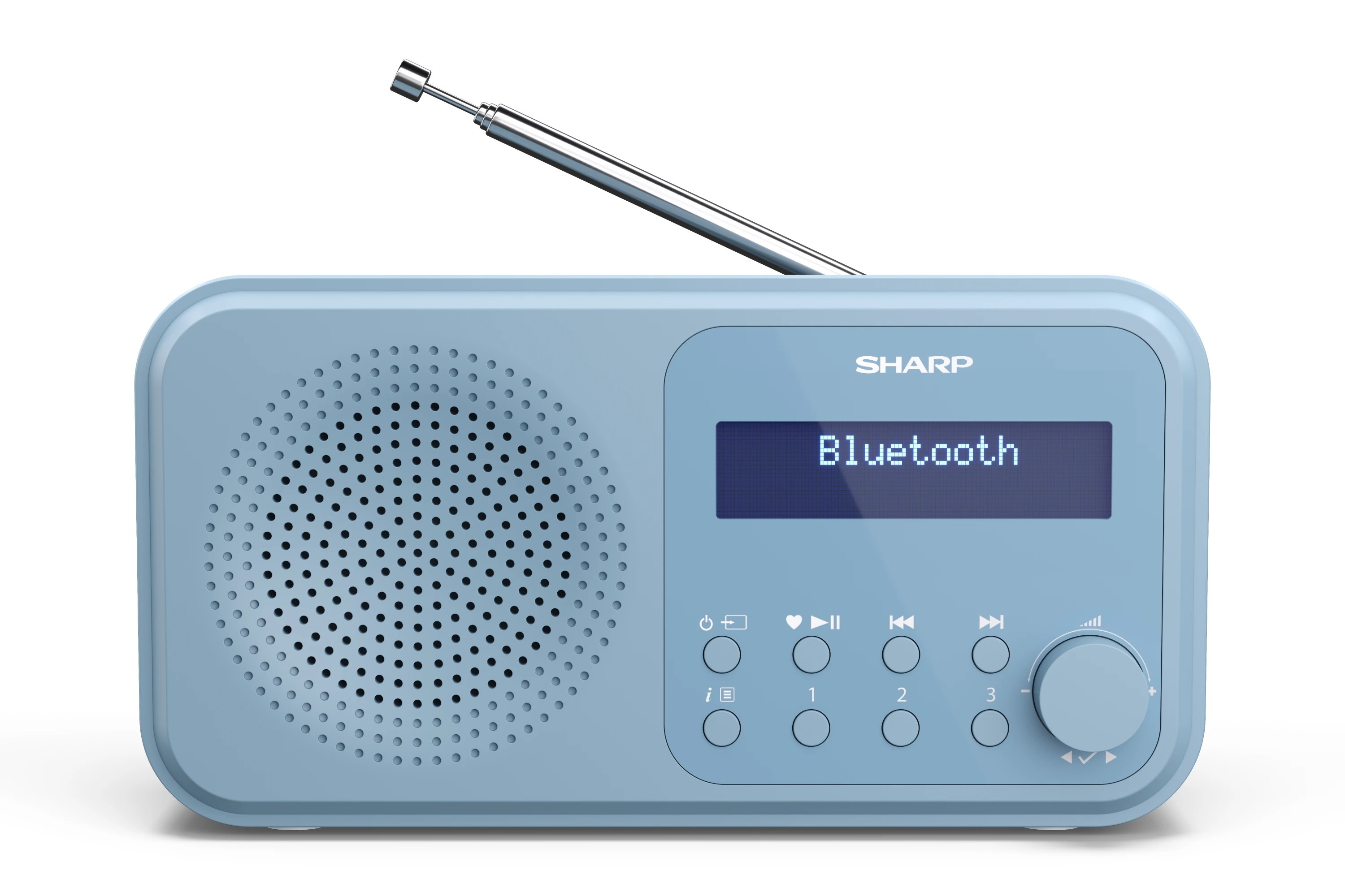 Sharp DR-P420(BL) Portable DAB - FM radio met Bluetooth - blauw