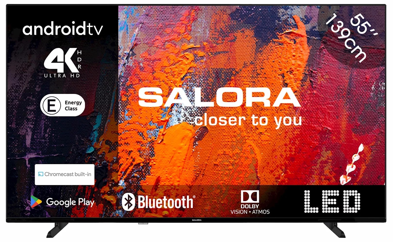 Salora 55UA550 - 55 inch - UHD TV