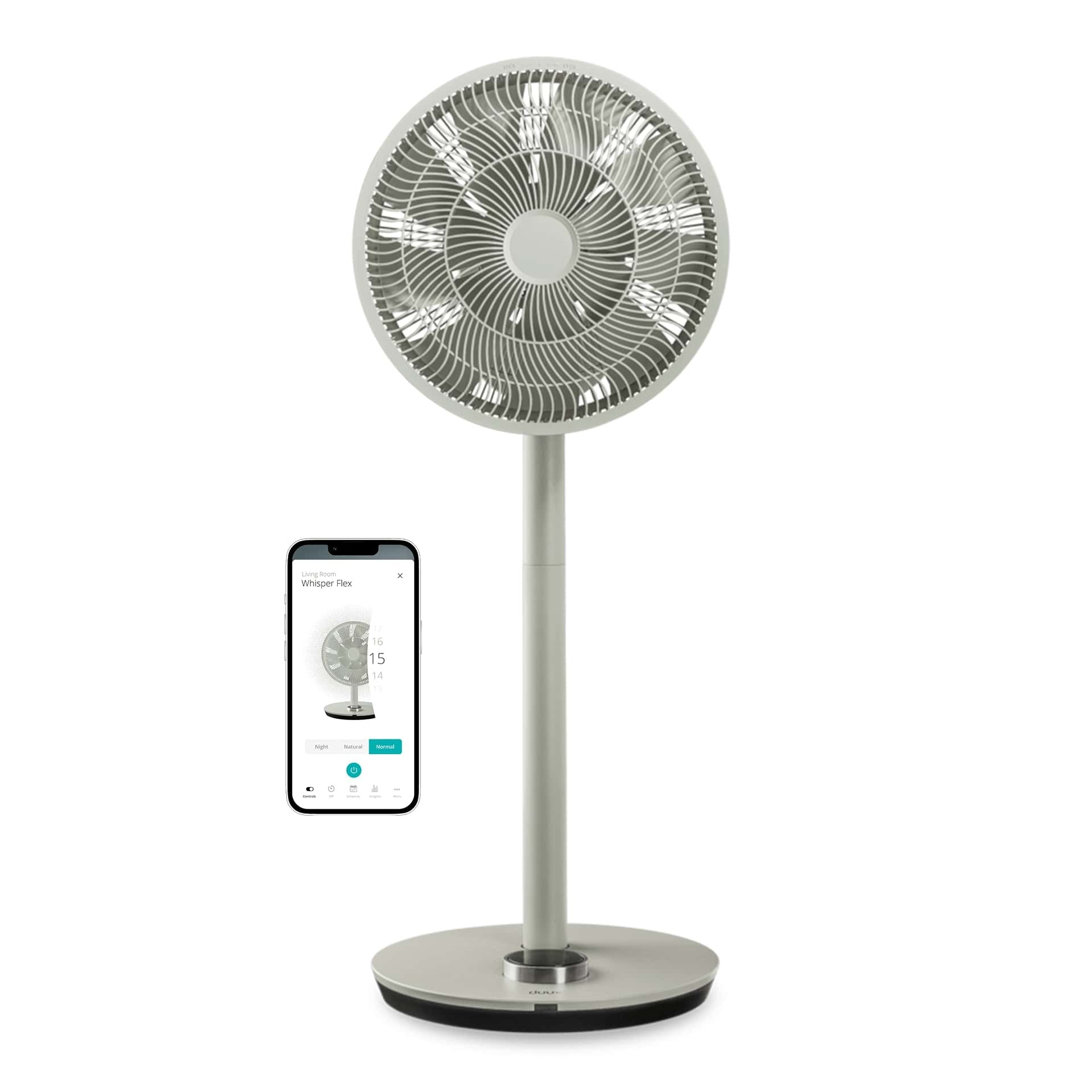 Duux DXCF53 Whisper Flex Smart Fan Sage Statiefventilator Grijs