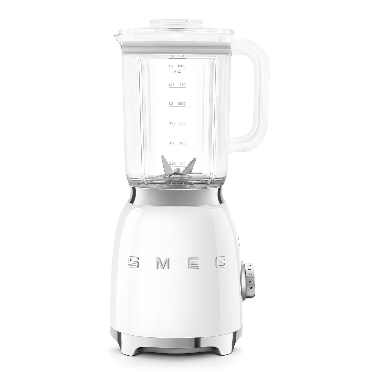 Smeg BLF03WHEU blender 1,5 l Blender voor op aanrecht 800 W Wit