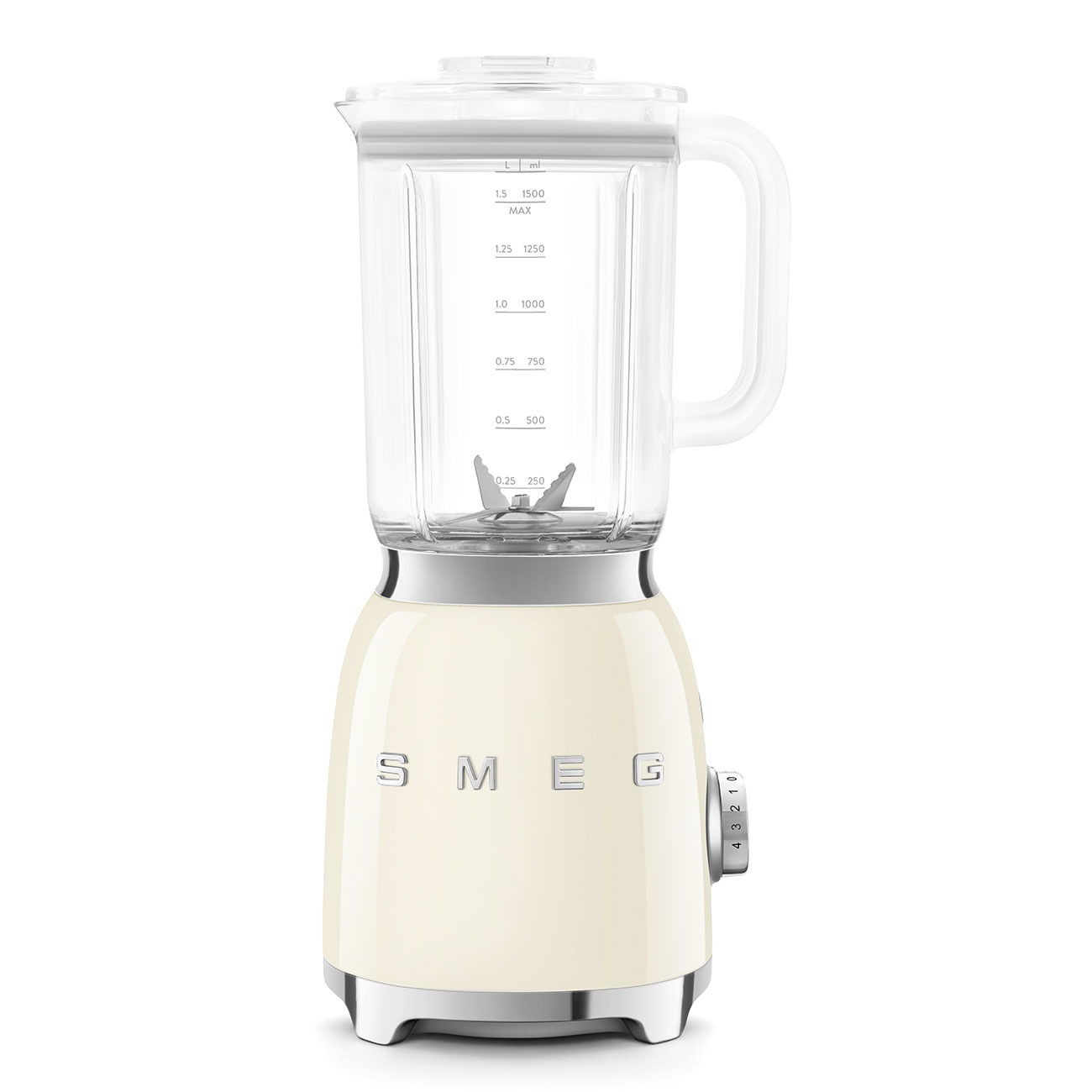 Smeg BLF03CREU blender 1,5 l Blender voor op aanrecht 800 W Crème