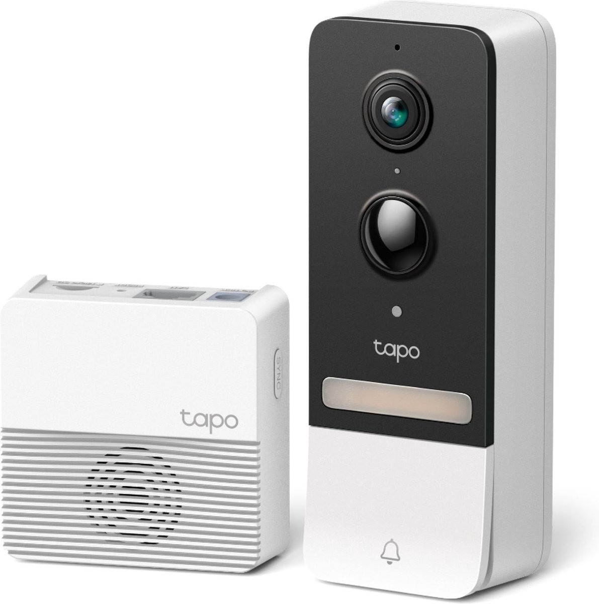 Tapo Smart Battery Video Doorbell Slimme deurbel Zwart