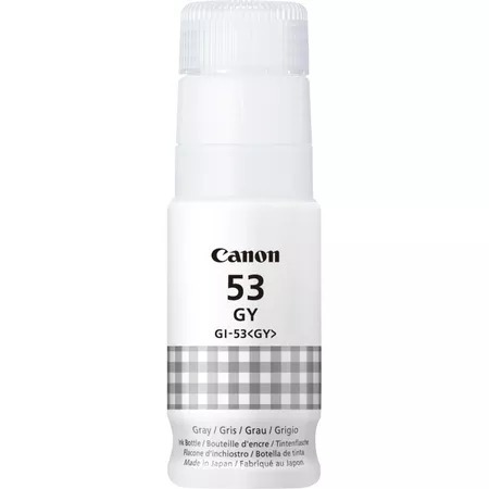 Canon gi-53 ink bottle grey Inkt Geel