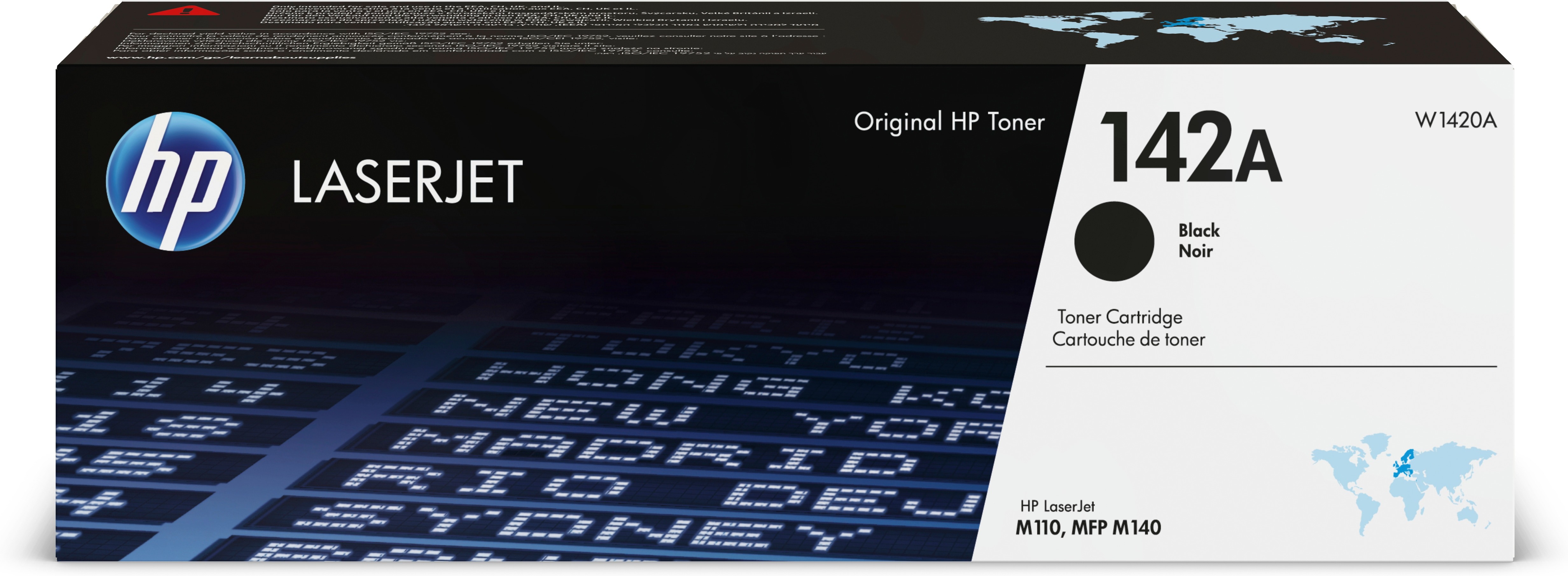 HP 142A Toner Toner Zwart
