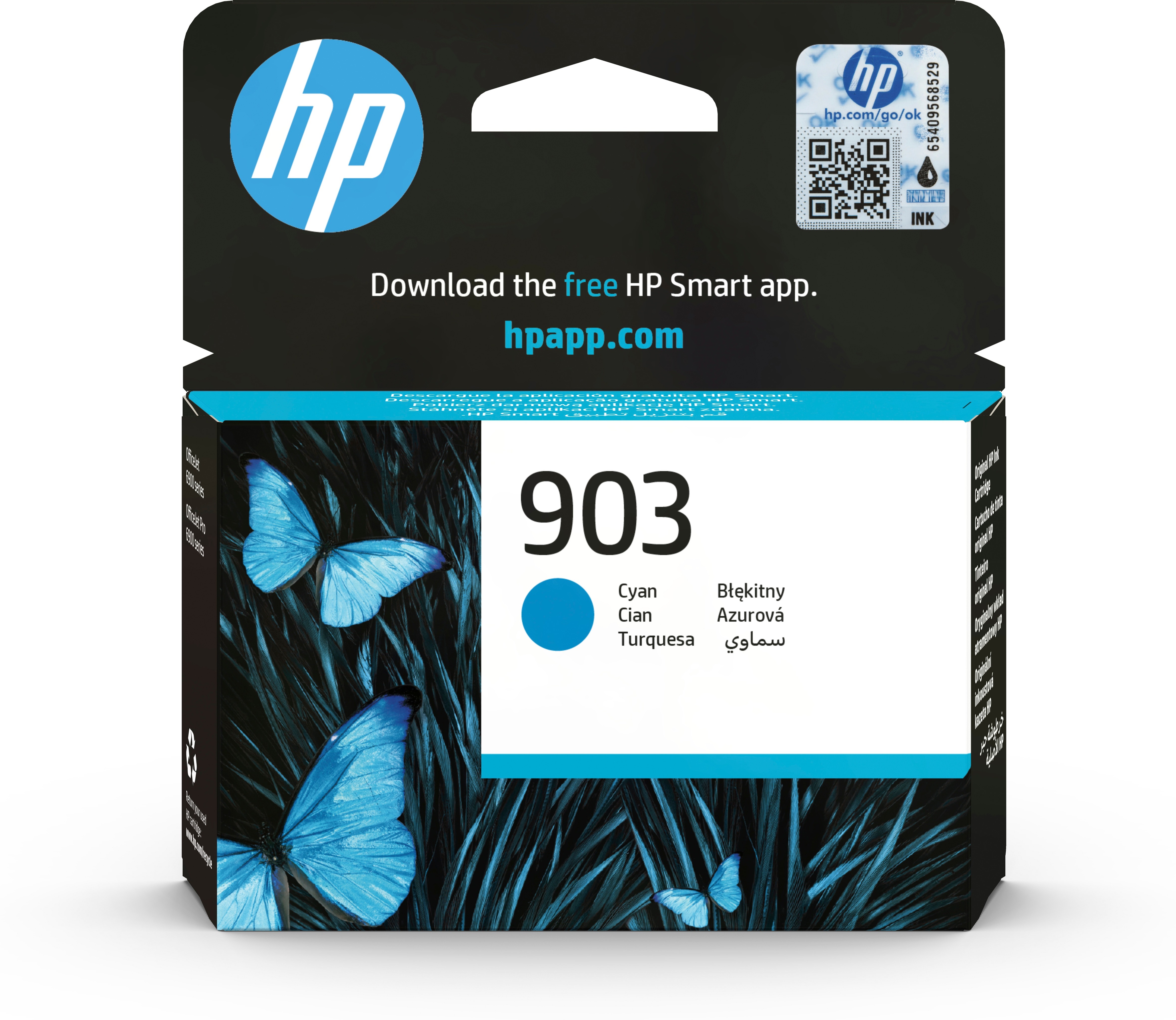 HP 903 Cyan Ink Cartridge