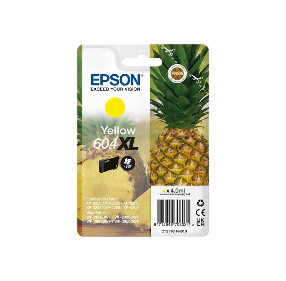 Epson 604 XL Inkt Geel