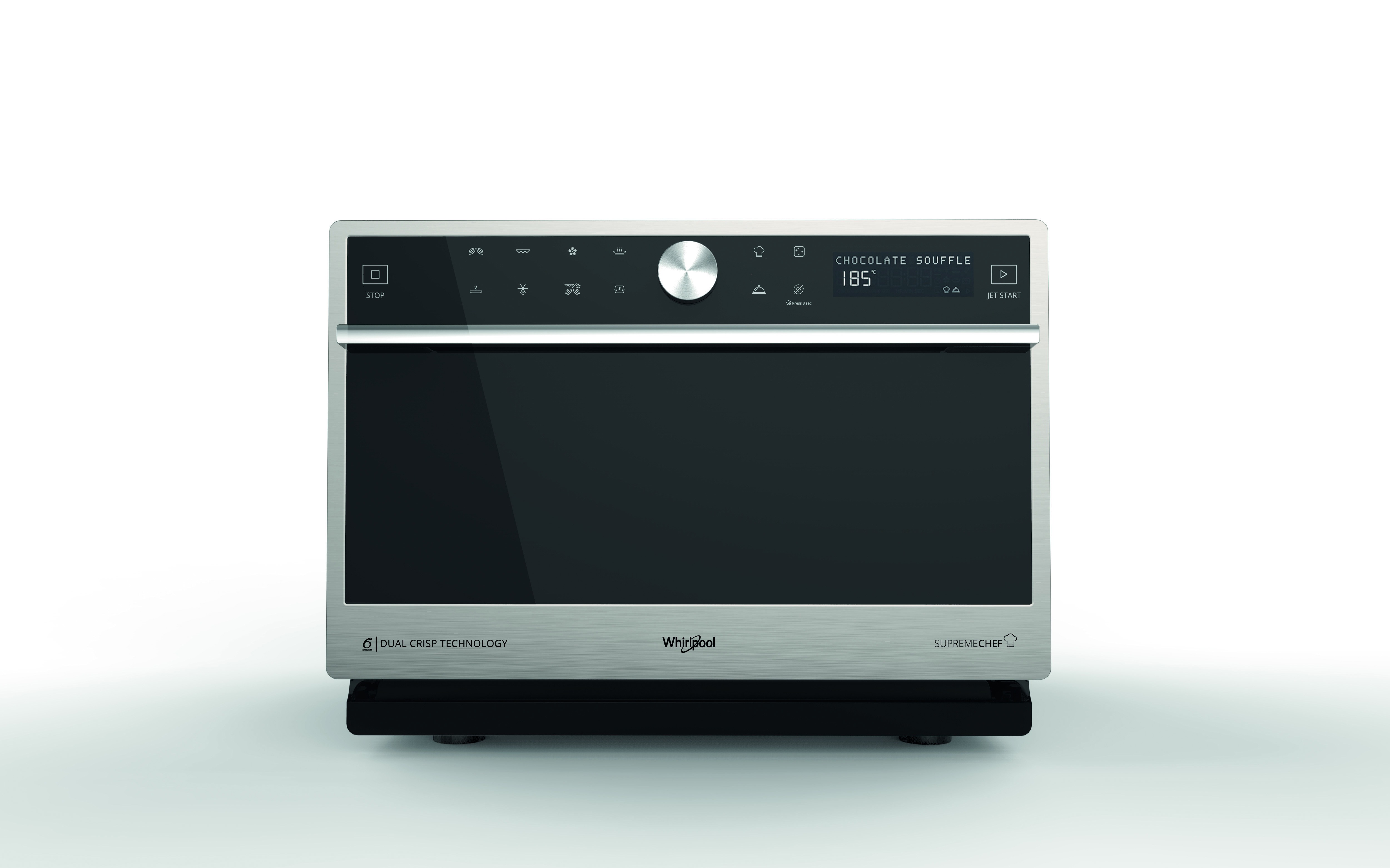 Whirlpool MWSC 9133 SX Combimagnetron Grijs