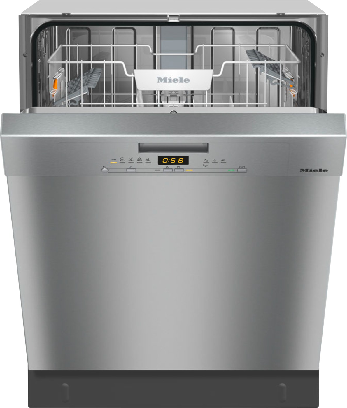 Miele G 5132 U clst Vrijstaande vaatwasser Rvs