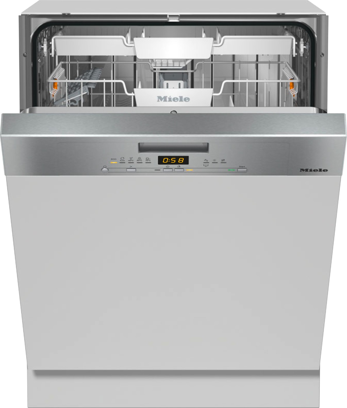 Miele G 5132 SCi clst Vrijstaande vaatwasser Rvs