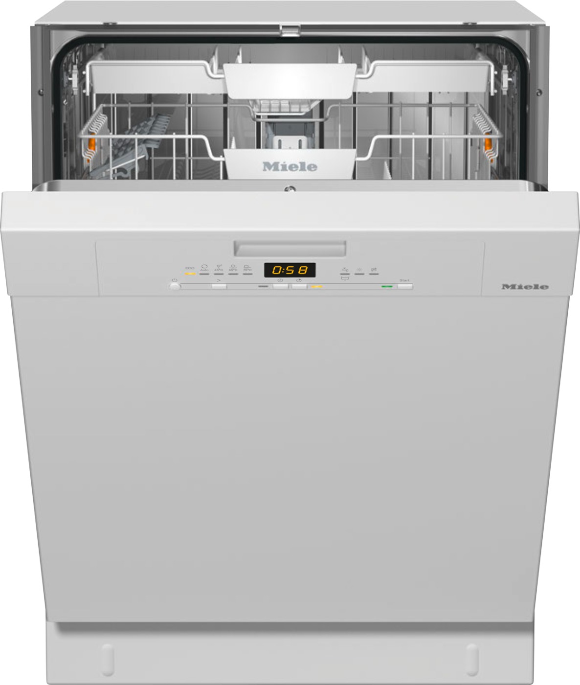 Miele G 5132 SCU brws Onderbouw vaatwasser Wit