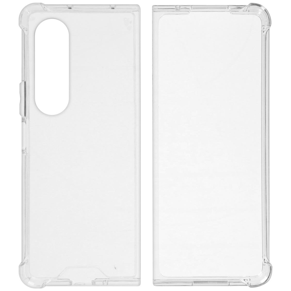 Accezz Clear Backcover Samsung Galaxy Z Fold 4 Telefoonhoesje Transparant